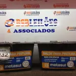 LOTE 432 - 02 BALDES P/ PINTURA. (NO ESTADO) ATENÇÃO! FAZER A VISITAÇÃO ANTES DE ARREMATAR, NÃO SABEMOS SE FUNCIONA. LEILÃO NÃO TEM GARANTIA E NEM DEVOLUÇÃO, SUJEITO A POSSÍVEIS AVARIAS VISÍVEIS/OCULTAS E/OU AUSÊNCIA DE COMPONENTES.