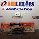 LOTE 104 - 02 FERROS DE PASSAR ROUPAS A GÁS. (NO ESTADO) ATENÇÃO! FAZER A VISITAÇÃO ANTES DE ARREMATAR, NÃO SABEMOS SE FUNCIONA. LEILÃO NÃO TEM GARANTIA E NEM DEVOLUÇÃO, SUJEITO A POSSÍVEIS AVARIAS VISÍVEIS/OCULTAS E/OU AUSÊNCIA DE COMPONENTES.