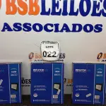 LOTE 022 - 05 REFLETORES LED AMBIENTE EXTERNO100W. (NO ESTADO) ATENÇÃO! FAZER A VISITAÇÃO ANTES DE ARREMATAR, NÃO SABEMOS SE FUNCIONA. LEILÃO NÃO TEM GARANTIA E NEM DEVOLUÇÃO, SUJEITO A POSSÍVEIS AVARIAS VISÍVEIS/OCULTAS E/OU AUSÊNCIA DE COMPONENTES.