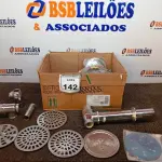 LOTE 142 - 01 LOTE COM DIVERSOS MATERIAIS HIDRÁULICOS E TAMPAS DE RALOS PARA BANHEIRO. (NO ESTADO) ATENÇÃO! FAZER A VISITAÇÃO ANTES DE ARREMATAR, NÃO SABEMOS SE FUNCIONA. LEILÃO NÃO TEM GARANTIA E NEM DEVOLUÇÃO, SUJEITO A POSSÍVEIS AVARIAS VISÍVEIS/OCULTAS E/OU AUSÊNCIA DE COMPONENTES.