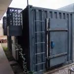 LOTE 120 - 01 CONTAINER DE CHOPP 7 BICOS. (NO ESTADO)