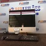 LOTE 007 - 01 IMAC COM TECLADO E MOUSE. (NO ESTADO) ATENÇÃO! FAZER A VISITAÇÃO ANTES DE ARREMATAR, NÃO SABEMOS SE FUNCIONA. LEILÃO NÃO TEM GARANTIA E NEM DEVOLUÇÃO, SUJEITO A POSSÍVEIS AVARIAS VISÍVEIS/OCULTAS E/OU AUSÊNCIA DE COMPONENTES.
