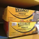 LOTE 010 - 02 CAIXAS DE VEDACIT ARGAMASSA POLIMÉRICA IMPERMEÁVEL. (NO ESTADO) ATENÇÃO! FAZER A VISITAÇÃO ANTES DE ARREMATAR, NÃO SABEMOS SE FUNCIONA. LEILÃO NÃO TEM GARANTIA E NEM DEVOLUÇÃO, SUJEITO A POSSÍVEIS AVARIAS VISÍVEIS/OCULTAS E/OU AUSÊNCIA DE COMPONENTES.