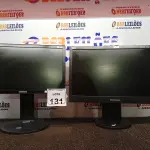 LOTE 131 - 02 MONITORES LCD MARCAS SAMSUNG E POSITIVO. (NO ESTADO) ATENÇÃO! FAZER A VISITAÇÃO ANTES DE ARREMATAR, NÃO SABEMOS SE FUNCIONA. LEILÃO NÃO TEM GARANTIA E NEM DEVOLUÇÃO, SUJEITO A POSSÍVEIS AVARIAS VISÍVEIS/OCULTAS E/OU AUSÊNCIA DE COMPONENTES.