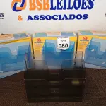 LOTE 080 - 04 ORGANIZADORES DE PAPEL. (NO ESTADO) ATENÇÃO! FAZER A VISITAÇÃO ANTES DE ARREMATAR, NÃO SABEMOS SE FUNCIONA. LEILÃO NÃO TEM GARANTIA E NEM DEVOLUÇÃO, SUJEITO A POSSÍVEIS AVARIAS VISÍVEIS/OCULTAS E/OU AUSÊNCIA DE COMPONENTES.