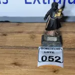LOTE 052 - 01  IMAGEM DE SANTO SÉCULO XIX MADEIRA. (NO ESTADO)