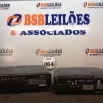 LOTE 064 - 02 PROJETORES MULTIMIDIA MARCA EPSON. (NO ESTADO) ATENÇÃO! FAZER A VISITAÇÃO ANTES DE ARREMATAR, NÃO SABEMOS SE FUNCIONA. LEILÃO NÃO TEM GARANTIA E NEM DEVOLUÇÃO, SUJEITO A POSSÍVEIS AVARIAS VISÍVEIS/OCULTAS E/OU AUSÊNCIA DE COMPONENTES.