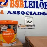 LOTE 052 - 12 REJUNTES ACRÍLICO 1KG CADA. (NO ESTADO) ATENÇÃO! FAZER A VISITAÇÃO ANTES DE ARREMATAR, NÃO SABEMOS SE FUNCIONA. LEILÃO NÃO TEM GARANTIA E NEM DEVOLUÇÃO, SUJEITO A POSSÍVEIS AVARIAS VISÍVEIS/OCULTAS E/OU AUSÊNCIA DE COMPONENTES.