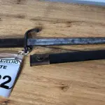 LOTE 022 - 01 FACA DE BAIONETA ALEMÃ. (NO ESTADO)