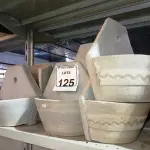LOTE 125 - 07 SUPORTES EM CONCRETO PARA PLANTAS. (NO ESTADO) ATENÇÃO! FAZER A VISITAÇÃO ANTES DE ARREMATAR, NÃO SABEMOS SE FUNCIONA. LEILÃO NÃO TEM GARANTIA E NEM DEVOLUÇÃO, SUJEITO A POSSÍVEIS AVARIAS VISÍVEIS/OCULTAS E/OU AUSÊNCIA DE COMPONENTES.