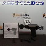 LOTE 170 - 01 MASSAGEADOR MUSCULAR COM CARREGADOR E ACESSÓRIOS. ATENÇÃO! FAZER A VISITAÇÃO ANTES DE ARREMATAR, NÃO SABEMOS SE FUNCIONA. LEILÃO NÃO TEM GARANTIA E NEM DEVOLUÇÃO, SUJEITO A POSSÍVEIS AVARIAS VISÍVEIS/OCULTAS E/OU AUSÊNCIA DE COMPONENTES.