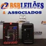 LOTE 070 - 01 CAIXA DE SOM WIRELESS SPEAKER MODELO KTS-1237. (NO ESTADO) ATENÇÃO! FAZER A VISITAÇÃO ANTES DE ARREMATAR, NÃO SABEMOS SE FUNCIONA. LEILÃO NÃO TEM GARANTIA E NEM DEVOLUÇÃO, SUJEITO A POSSÍVEIS AVARIAS VISÍVEIS/OCULTAS E/OU AUSÊNCIA DE COMPONENTES.