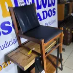 LOTE 084 - 01 CADEIRA MADEIRA UNB. (NO ESTADO)