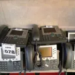 LOTE 078 - 08 APARELHOS TELEFÔNICOS MARCAS E MODELOS DIVERSOS. (NO ESTADO) ATENÇÃO! FAZER A VISITAÇÃO ANTES DE ARREMATAR, NÃO SABEMOS SE FUNCIONA. LEILÃO NÃO TEM GARANTIA E NEM DEVOLUÇÃO, SUJEITO A POSSÍVEIS AVARIAS VISÍVEIS/OCULTAS E/OU AUSÊNCIA DE COMPONENTES.