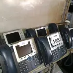 LOTE 109 - 06 APARELHOS TELEFÔNICOS MARCA SYSTEM. (NO ESTADO) ATENÇÃO! FAZER A VISITAÇÃO ANTES DE ARREMATAR, NÃO SABEMOS SE FUNCIONA. LEILÃO NÃO TEM GARANTIA E NEM DEVOLUÇÃO, SUJEITO A POSSÍVEIS AVARIAS VISÍVEIS/OCULTAS E/OU AUSÊNCIA DE COMPONENTES.