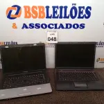 LOTE 048 - 01 NOTEBOOK MARCA ACER SEM FONTE. (NO ESTADO) ATENÇÃO! FAZER A VISITAÇÃO ANTES DE ARREMATAR, NÃO SABEMOS SE FUNCIONA. LEILÃO NÃO TEM GARANTIA E NEM DEVOLUÇÃO, SUJEITO A POSSÍVEIS AVARIAS VISÍVEIS/OCULTAS E/OU AUSÊNCIA DE COMPONENTES.