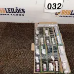 LOTE 032 - 13 MEMORIAS 4GB PARA SERVIDORES. (NO ESTADO) ATENÇÃO! FAZER A VISITAÇÃO ANTES DE ARREMATAR, NÃO SABEMOS SE FUNCIONA. LEILÃO NÃO TEM GARANTIA E NEM DEVOLUÇÃO, SUJEITO A POSSÍVEIS AVARIAS VISÍVEIS/OCULTAS E/OU AUSÊNCIA DE COMPONENTES.