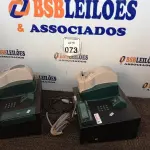 LOTE 073 - 02 RELÓGIOS DE PONTO MARCA CONDINREP. (NO ESTADO) ATENÇÃO! FAZER A VISITAÇÃO ANTES DE ARREMATAR, NÃO SABEMOS SE FUNCIONA. LEILÃO NÃO TEM GARANTIA E NEM DEVOLUÇÃO, SUJEITO A POSSÍVEIS AVARIAS VISÍVEIS/OCULTAS E/OU AUSÊNCIA DE COMPONENTES.