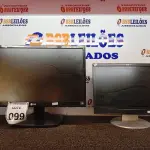 LOTE 099 - 02 MONITORES HP E LG. (NO ESTADO) ATENÇÃO! FAZER A VISITAÇÃO ANTES DE ARREMATAR, NÃO SABEMOS SE FUNCIONA. LEILÃO NÃO TEM GARANTIA E NEM DEVOLUÇÃO, SUJEITO A POSSÍVEIS AVARIAS VISÍVEIS/OCULTAS E/OU AUSÊNCIA DE COMPONENTES.