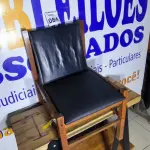 LOTE 084 - 01 CADEIRA MADEIRA UNB. (NO ESTADO)
