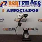 LOTE 110 - 01 LUMINÁRIA/ DESPERTADOR EM FORMATO POR TELEFONE ANTIGO. (NO ESTADO) ATENÇÃO! FAZER A VISITAÇÃO ANTES DE ARREMATAR, NÃO SABEMOS SE FUNCIONA. LEILÃO NÃO TEM GARANTIA E NEM DEVOLUÇÃO, SUJEITO A POSSÍVEIS AVARIAS VISÍVEIS/OCULTAS E/OU AUSÊNCIA DE COMPONENTES.