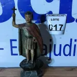 LOTE 017 - 01 IMAGEM SANTO SÉCULO XIX. (NO ESTADO)