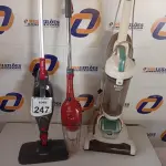 LOTE 247 - 03 ASPIRADORES INCOMPLETOS. (NO ESTADO) ATENÇÃO! FAZER A VISITAÇÃO ANTES DE ARREMATAR, NÃO SABEMOS SE FUNCIONA. LEILÃO NÃO TEM GARANTIA E NEM DEVOLUÇÃO, SUJEITO A POSSÍVEIS AVARIAS VISÍVEIS/OCULTAS E/OU AUSÊNCIA DE COMPONENTES.