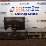 LOTE 086 - 01 MONITOR, 01 CPU E 01 TECLADO. (NO ESTADO) ATENÇÃO! FAZER A VISITAÇÃO ANTES DE ARREMATAR, NÃO SABEMOS SE FUNCIONA. LEILÃO NÃO TEM GARANTIA E NEM DEVOLUÇÃO, SUJEITO A POSSÍVEIS AVARIAS VISÍVEIS/OCULTAS E/OU AUSÊNCIA DE COMPONENTES.