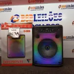 LOTE 050 - 01 SOM BLUETOOTH GRASEP MODELO D-8108(NOVO). (NO ESTADO) ATENÇÃO! FAZER A VISITAÇÃO ANTES DE ARREMATAR, NÃO SABEMOS SE FUNCIONA. LEILÃO NÃO TEM GARANTIA E NEM DEVOLUÇÃO, SUJEITO A POSSÍVEIS AVARIAS VISÍVEIS/OCULTAS E/OU AUSÊNCIA DE COMPONENTES.