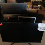 LOTE 253 - 10 MONITORES PARA RETIRADA DE PEÇA. (NO ESTADO) ATENÇÃO! FAZER A VISITAÇÃO ANTES DE ARREMATAR, NÃO SABEMOS SE FUNCIONA. LEILÃO NÃO TEM GARANTIA E NEM DEVOLUÇÃO, SUJEITO A POSSÍVEIS AVARIAS VISÍVEIS/OCULTAS E/OU AUSÊNCIA DE COMPONENTES.