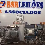 LOTE 018 - 04 PLACAS - MÃE. (NO ESTADO) ATENÇÃO! FAZER A VISITAÇÃO ANTES DE ARREMATAR, NÃO SABEMOS SE FUNCIONA. LEILÃO NÃO TEM GARANTIA E NEM DEVOLUÇÃO, SUJEITO A POSSÍVEIS AVARIAS VISÍVEIS/OCULTAS E/OU AUSÊNCIA DE COMPONENTES.