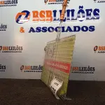 LOTE 076 - 01 GRELHA PARA CHURRASCO 39X29CM. (NO ESTADO) ATENÇÃO! FAZER A VISITAÇÃO ANTES DE ARREMATAR, NÃO SABEMOS SE FUNCIONA. LEILÃO NÃO TEM GARANTIA E NEM DEVOLUÇÃO, SUJEITO A POSSÍVEIS AVARIAS VISÍVEIS/OCULTAS E/OU AUSÊNCIA DE COMPONENTES.