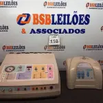 LOTE 110 - 01 APARELHO PARA ESTÉTICA CK MODELO G5V E 01 DERMOSTEAM IBRAMED. (NO ESTADO) ATENÇÃO! FAZER A VISITAÇÃO ANTES DE ARREMATAR, NÃO SABEMOS SE FUNCIONA. LEILÃO NÃO TEM GARANTIA E NEM DEVOLUÇÃO, SUJEITO A POSSÍVEIS AVARIAS VISÍVEIS/OCULTAS E/OU AUSÊNCIA DE COMPONENTES.