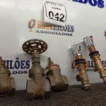 LOTE 042 - 05 REGISTROS PARA BANHEIRO. (NO ESTADO) ATENÇÃO! FAZER A VISITAÇÃO ANTES DE ARREMATAR, NÃO SABEMOS SE FUNCIONA. LEILÃO NÃO TEM GARANTIA E NEM DEVOLUÇÃO, SUJEITO A POSSÍVEIS AVARIAS VISÍVEIS/OCULTAS E/OU AUSÊNCIA DE COMPONENTES.