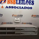 LOTE 101 - 02 SWITCHES COM 24 PORTAS EM CADA. (NO ESTADO) ATENÇÃO! FAZER A VISITAÇÃO ANTES DE ARREMATAR, NÃO SABEMOS SE FUNCIONA. LEILÃO NÃO TEM GARANTIA E NEM DEVOLUÇÃO, SUJEITO A POSSÍVEIS AVARIAS VISÍVEIS/OCULTAS E/OU AUSÊNCIA DE COMPONENTES.