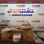 LOTE 153 - 03 VENTILADORES DE TETO SENDO 01 INCOMPLETO. (NO ESTADO) ATENÇÃO! FAZER A VISITAÇÃO ANTES DE ARREMATAR, NÃO SABEMOS SE FUNCIONA. LEILÃO NÃO TEM GARANTIA E NEM DEVOLUÇÃO, SUJEITO A POSSÍVEIS AVARIAS VISÍVEIS/OCULTAS E/OU AUSÊNCIA DE COMPONENTES.