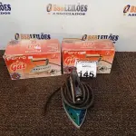 LOTE 145 - 02 FERROS DE PASSAR ROUPAS A GÁS. (NO ESTADO) ATENÇÃO! FAZER A VISITAÇÃO ANTES DE ARREMATAR, NÃO SABEMOS SE FUNCIONA. LEILÃO NÃO TEM GARANTIA E NEM DEVOLUÇÃO, SUJEITO A POSSÍVEIS AVARIAS VISÍVEIS/OCULTAS E/OU AUSÊNCIA DE COMPONENTES.