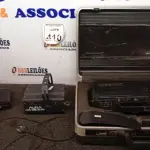 LOTE 410 - 01 FILMADORA VHS PANASONIC COM MALETA, 01 TOCA FITAS E 01 LUMINÁRIA DE LED. (NO ESTADO) ATENÇÃO! FAZER A VISITAÇÃO ANTES DE ARREMATAR, NÃO SABEMOS SE FUNCIONA. LEILÃO NÃO TEM GARANTIA E NEM DEVOLUÇÃO, SUJEITO A POSSÍVEIS AVARIAS VISÍVEIS/OCULTAS E/OU AUSÊNCIA DE COMPONENTES.