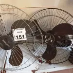 LOTE 151 - 02 VENTILADORES DE PAREDE MARCA VENTISOL E CEMAF E 02 MOTORES DE VENTILADORES AVULSOS. (NO ESTADO) ATENÇÃO! FAZER A VISITAÇÃO ANTES DE ARREMATAR, NÃO SABEMOS SE FUNCIONA. LEILÃO NÃO TEM GARANTIA E NEM DEVOLUÇÃO, SUJEITO A POSSÍVEIS AVARIAS VISÍVEIS/OCULTAS E/OU AUSÊNCIA DE COMPONENTES.