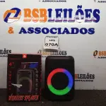 LOTE 070 - 01 CAIXA DE SOM WIRELESS SPEAKER MODELO KTS-1237. (NO ESTADO) ATENÇÃO! FAZER A VISITAÇÃO ANTES DE ARREMATAR, NÃO SABEMOS SE FUNCIONA. LEILÃO NÃO TEM GARANTIA E NEM DEVOLUÇÃO, SUJEITO A POSSÍVEIS AVARIAS VISÍVEIS/OCULTAS E/OU AUSÊNCIA DE COMPONENTES.