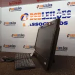 LOTE 088 - 01 PC ALL IN ONE MARCA HP COM TECLADO E MOUSE. (NO ESTADO) ATENÇÃO! FAZER A VISITAÇÃO ANTES DE ARREMATAR, NÃO SABEMOS SE FUNCIONA. LEILÃO NÃO TEM GARANTIA E NEM DEVOLUÇÃO, SUJEITO A POSSÍVEIS AVARIAS VISÍVEIS/OCULTAS E/OU AUSÊNCIA DE COMPONENTES.