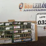 LOTE 032 - 13 MEMORIAS 4GB PARA SERVIDORES. (NO ESTADO) ATENÇÃO! FAZER A VISITAÇÃO ANTES DE ARREMATAR, NÃO SABEMOS SE FUNCIONA. LEILÃO NÃO TEM GARANTIA E NEM DEVOLUÇÃO, SUJEITO A POSSÍVEIS AVARIAS VISÍVEIS/OCULTAS E/OU AUSÊNCIA DE COMPONENTES.