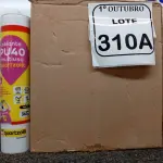 LOTE 310 - 12 SELANTE PU40 MULTIUSO QUARTZOLIT  360G CADA. (NO ESTADO) ATENÇÃO! FAZER A VISITAÇÃO ANTES DE ARREMATAR, NÃO SABEMOS SE FUNCIONA. LEILÃO NÃO TEM GARANTIA E NEM DEVOLUÇÃO, SUJEITO A POSSÍVEIS AVARIAS VISÍVEIS/OCULTAS E/OU AUSÊNCIA DE COMPONENTES.