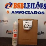LOTE 075 - 12 SELANTES PU-40 MULTIUSO DE POLIURETANO. (NO ESTADO) ATENÇÃO! FAZER A VISITAÇÃO ANTES DE ARREMATAR, NÃO SABEMOS SE FUNCIONA. LEILÃO NÃO TEM GARANTIA E NEM DEVOLUÇÃO, SUJEITO A POSSÍVEIS AVARIAS VISÍVEIS/OCULTAS E/OU AUSÊNCIA DE COMPONENTES.