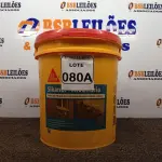 LOTE 080 - 01 BALDE SIKANOL ALVENARIA ADITIVO PLASTIFICANTE PARA ARGAMASSA, ASSENTAMENTOS E REBOCO 18L. (NO ESTADO) ATENÇÃO! FAZER A VISITAÇÃO ANTES DE ARREMATAR, NÃO SABEMOS SE FUNCIONA. LEILÃO NÃO TEM GARANTIA E NEM DEVOLUÇÃO, SUJEITO A POSSÍVEIS AVARIAS VISÍVEIS/OCULTAS E/OU AUSÊNCIA DE COMPONENTES
