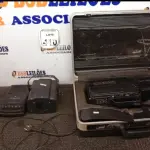 LOTE 410 - 01 FILMADORA VHS PANASONIC COM MALETA, 01 TOCA FITAS E 01 LUMINÁRIA DE LED. (NO ESTADO) ATENÇÃO! FAZER A VISITAÇÃO ANTES DE ARREMATAR, NÃO SABEMOS SE FUNCIONA. LEILÃO NÃO TEM GARANTIA E NEM DEVOLUÇÃO, SUJEITO A POSSÍVEIS AVARIAS VISÍVEIS/OCULTAS E/OU AUSÊNCIA DE COMPONENTES.