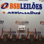 LOTE 115 - 06 REGISTROS DE ÁGUA 1¹/2”. (NO ESTADO) ATENÇÃO! FAZER A VISITAÇÃO ANTES DE ARREMATAR, NÃO SABEMOS SE FUNCIONA. LEILÃO NÃO TEM GARANTIA E NEM DEVOLUÇÃO, SUJEITO A POSSÍVEIS AVARIAS VISÍVEIS/OCULTAS E/OU AUSÊNCIA DE COMPONENTES.