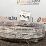 LOTE 160 - 01 ROLO DE CABO DE FIO FLEXÍVEL 1× 4MM NA COR PRETA. (NO ESTADO) ATENÇÃO! FAZER A VISITAÇÃO ANTES DE ARREMATAR, NÃO SABEMOS SE FUNCIONA. LEILÃO NÃO TEM GARANTIA E NEM DEVOLUÇÃO, SUJEITO A POSSÍVEIS AVARIAS VISÍVEIS/OCULTAS E/OU AUSÊNCIA DE COMPONENTES.