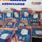 LOTE 140 - 18 CAPAS PARA MÁQUINAS DE LAVAR E TANQUES. (NO ESTADO) ATENÇÃO! FAZER A VISITAÇÃO ANTES DE ARREMATAR, NÃO SABEMOS SE FUNCIONA. LEILÃO NÃO TEM GARANTIA E NEM DEVOLUÇÃO, SUJEITO A POSSÍVEIS AVARIAS VISÍVEIS/OCULTAS E/OU AUSÊNCIA DE COMPONENTES.