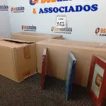 LOTE 143 - 01 LOTE COM GRANDE QUANTIDADE DE MATERIAIS DIVERSOS. (NO ESTADO) ATENÇÃO! FAZER A VISITAÇÃO ANTES DE ARREMATAR, NÃO SABEMOS SE FUNCIONA. LEILÃO NÃO TEM GARANTIA E NEM DEVOLUÇÃO, SUJEITO A POSSÍVEIS AVARIAS VISÍVEIS/OCULTAS E/OU AUSÊNCIA DE COMPONENTES.